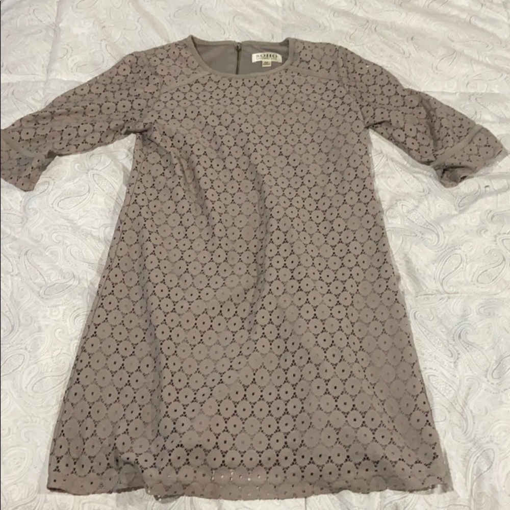 3/4 Sleeve Midi Dress